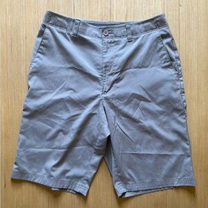 Jack Nicklaus Men’s Size 30 Golf Shorts Elastic Waist Gray Athletic Active